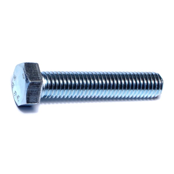 Midwest Fastener 1/2"-13 Hex Head Tap Bolt, Zinc Plated Steel, 2-1/2 in L, 6 PK 63363 - main